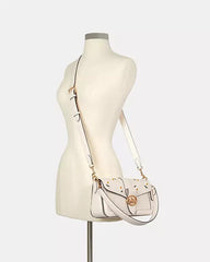 *COACH*
Georgie Shoulder Bag In Colorblock Signature Canvas & Daisy Embroidery