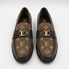 High Quality Imported Pure Leather Brand Logo Shoes