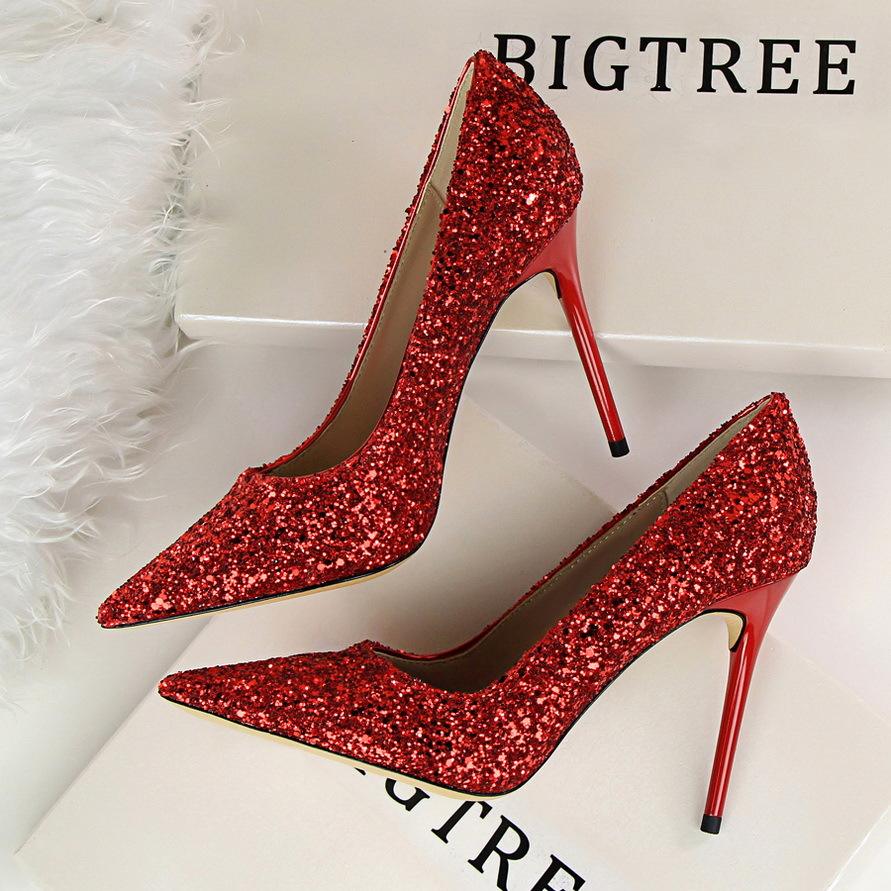 Imported Pointed Toe Court Shoes