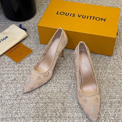 High Quality Imported Brand Logo Heels