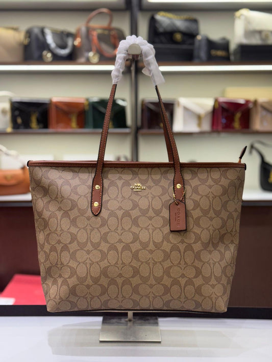 COACH TOTE BAG IN SIGNATURE CANVAS