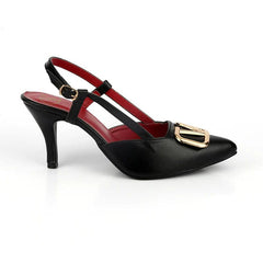 Designer Soft Brand Logo Heels