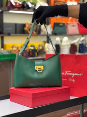 FERRAGAMO TRIFOLIO SHOULDER BAG