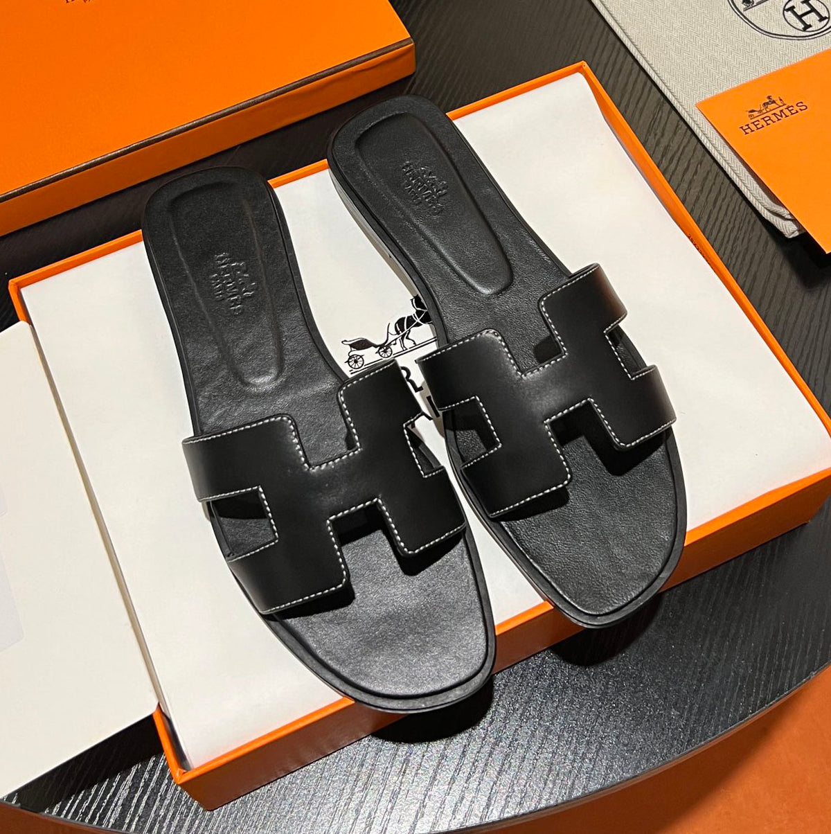 High Quality Imported Brand Logo Slipper
