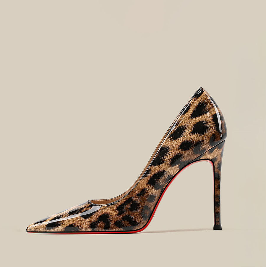 High Quality Imported Brand Logo Heels