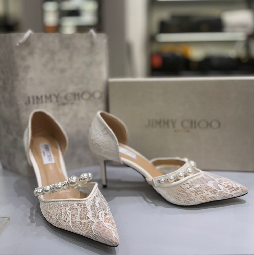 High Quality Imported Brand Logo Heels