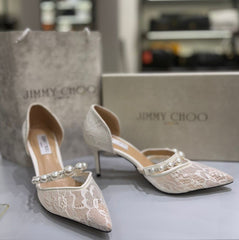 High Quality Imported Brand Logo Heels