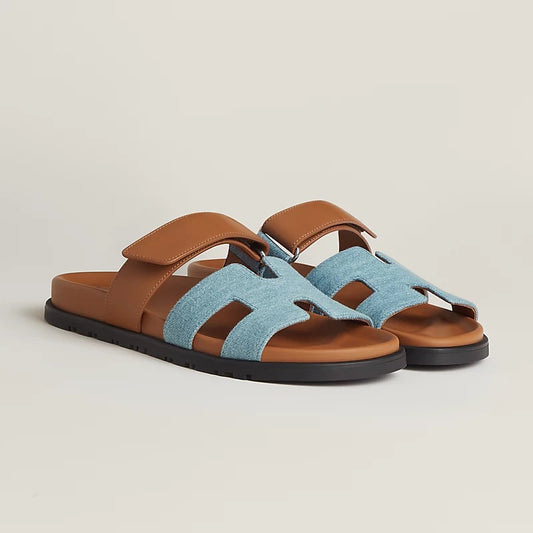 High Quality Imported Brand Logo Sandals