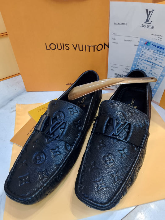 High Quality Imported Pure Leather Brand Logo Shoes