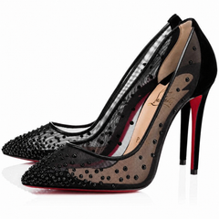 High Quality Imported Brand Logo Heels