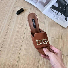 High Quality Imorted Brand Logo Slipper