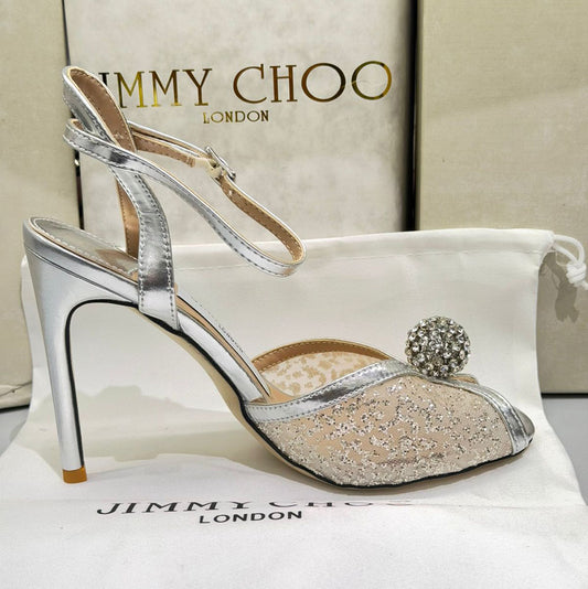 High Quality Imported Brand Logo Heels