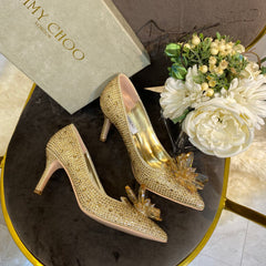 High Quality Imported Brand logo Heels