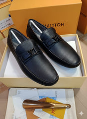 High Quality Imported Pure Leather Brand Logo Shoes