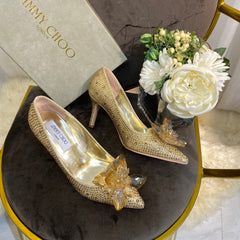 High Quality Imported Brand logo Heels