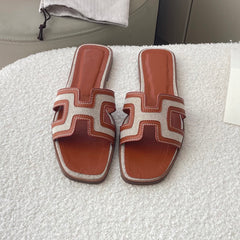 High Quality Imported Brand Logo Slipper