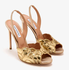 High Quality Imported Brand Logo Heels