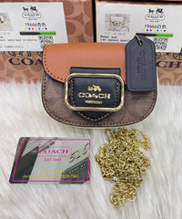 Coach Morgan Card Case On a Chain