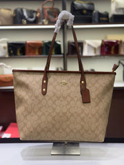 COACH TOTE BAG IN SIGNATURE CANVAS