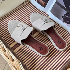 High Quality Imported Brand Logo Slipper