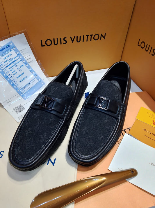 High Quality Imported Pure Leather Brand Logo Shoes