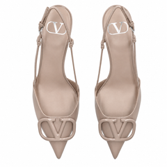 High Quality Imported Brand Logo Heels