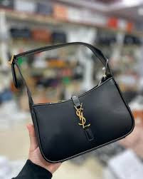 *Saint Laurent  Le 5 à 7 Leather Hobo*