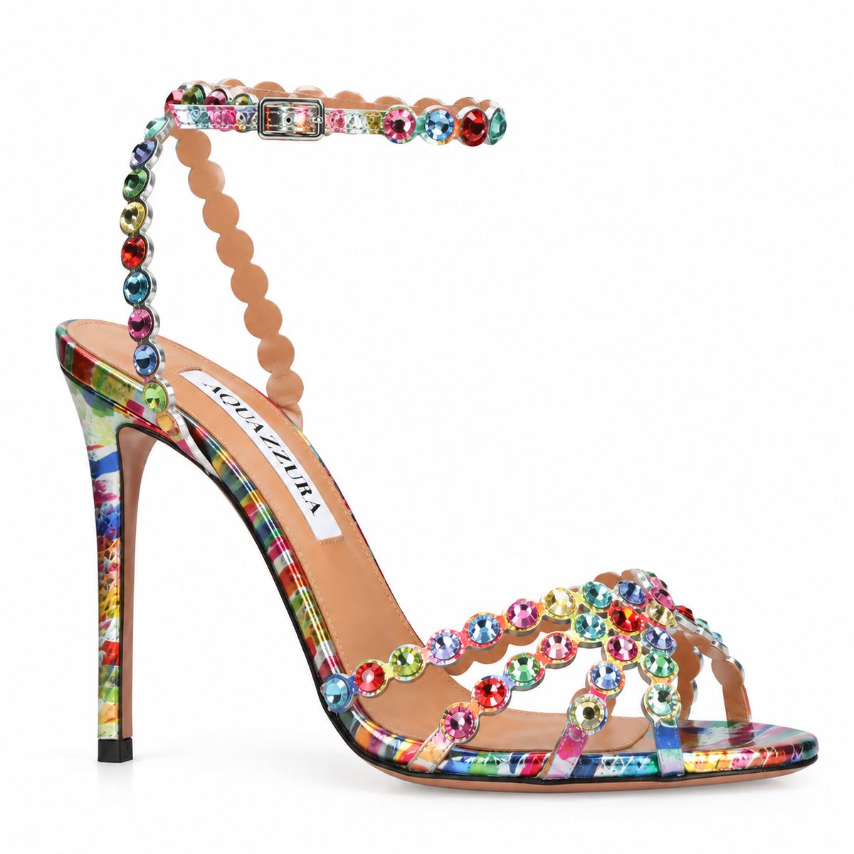 High Quality Imported Brand Logo Heels