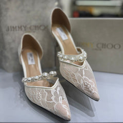 High Quality Imported Brand Logo Heels