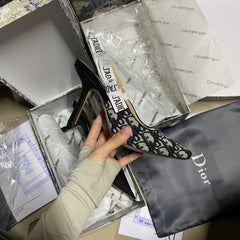 High Quality Imported Brand Logo Heels