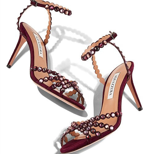 High Quality Imported Brand Logo Heels