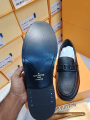 High Quality Imported Pure Leather Brand Logo Shoes