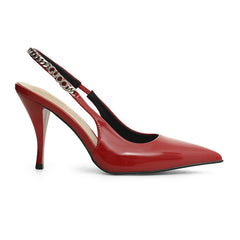High Quality Imported Brand Logo Heels