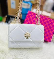 *TORY BURCH*
 KIRA DIAMOND QUILT CONVERTIBLE SHOULDER BAG
