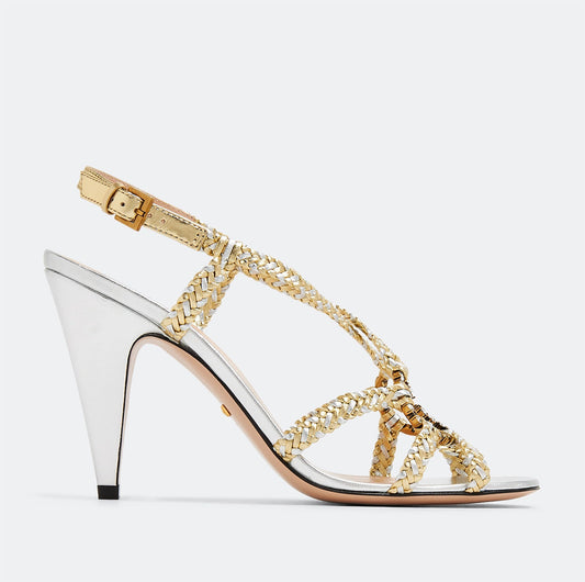 High Quality Imported Brand Logo Heels