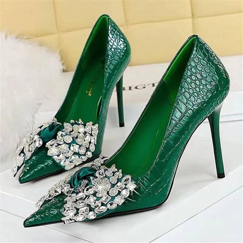 Imported Pointed Toe Court Shoes