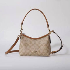 Coach Laurel Mini Shoulder Bag In Signature Canvas