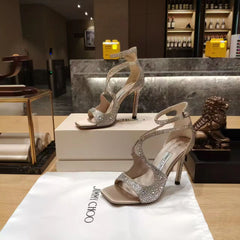 High Quality Imported Brand Logo Heels