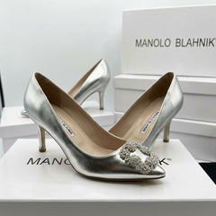 High Quality Imported Brand Logo Heels