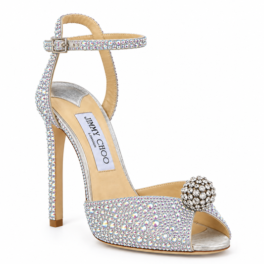 High Quality Imported Brand Logo Heels