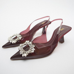 High Quality Imported Pointed Toe Heels