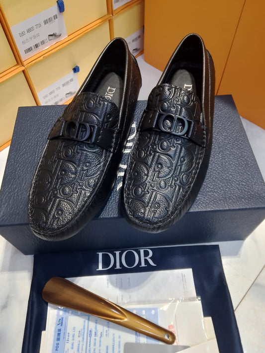 High Quality Imported Pure Leather Brand Logo Shoes