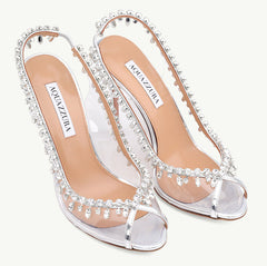 High Quality Imported Brand Logo Heels