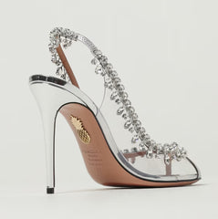 High Quality Imported Brand Logo Heels