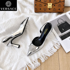 High Quality Imported Brand logo Heels