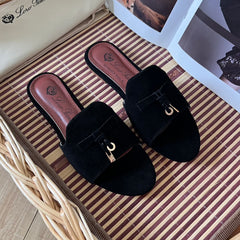 High Quality Imported Brand Logo Slipper