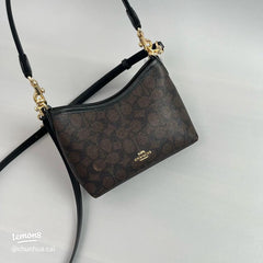 Coach Laurel Mini Shoulder Bag In Signature Canvas