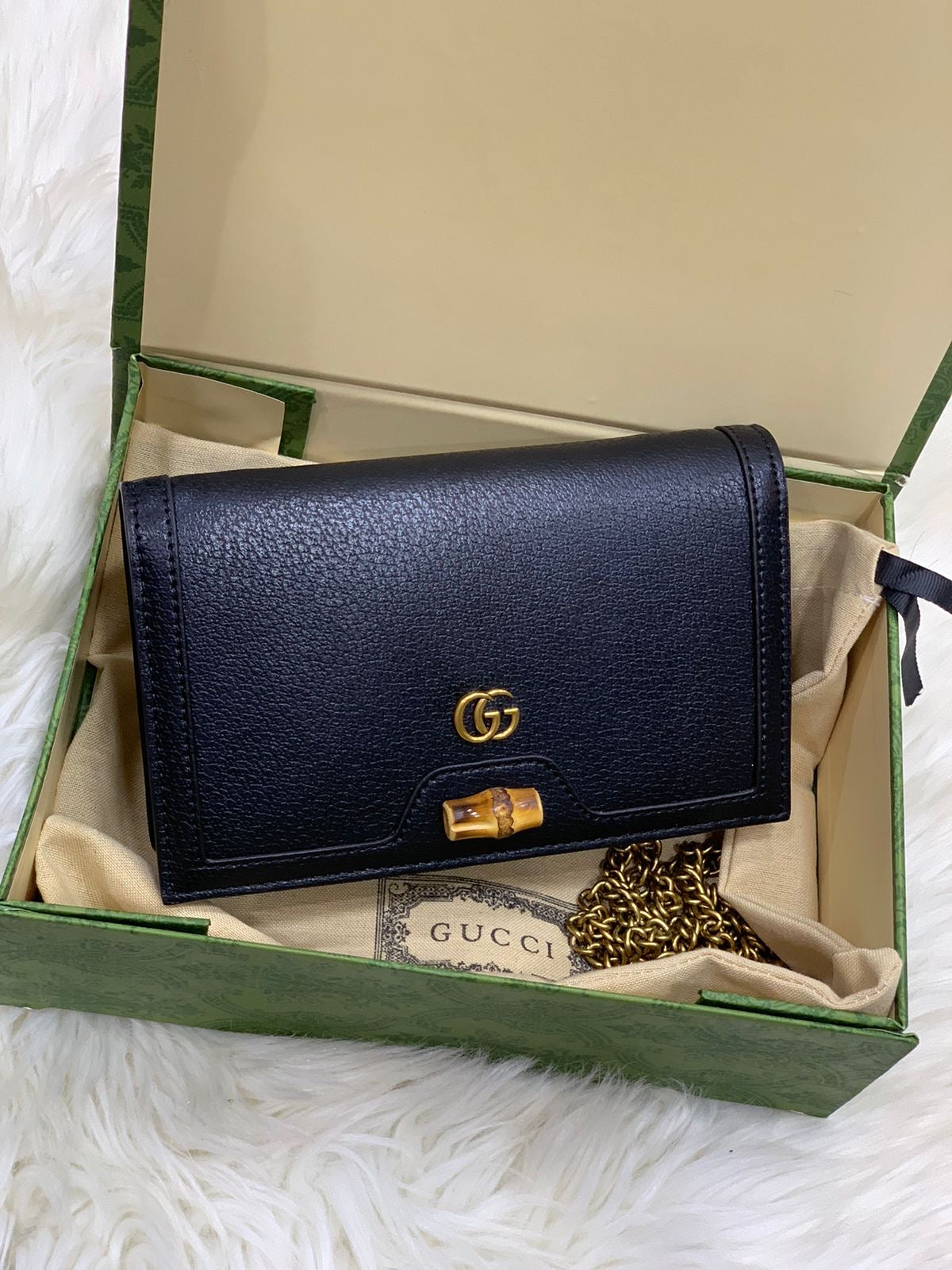 GG Diana Mini Bamboo Cross Body