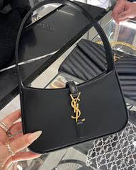 *Saint Laurent  Le 5 à 7 Leather Hobo*