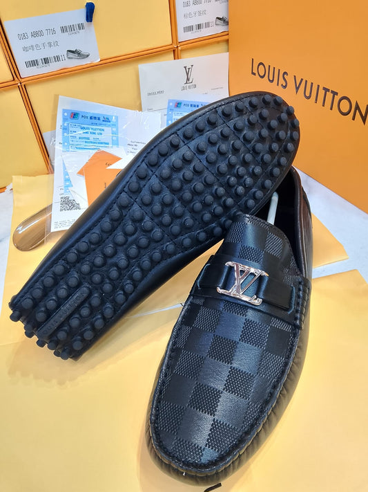 High Quality Imported Pure Leather Brand Logo Shoes